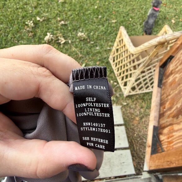 Hyfve Grey Formal Dress (Size L) - Picture 6 of 7